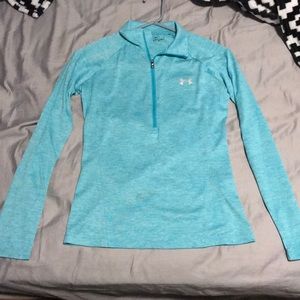 Under armour half zip up shirt